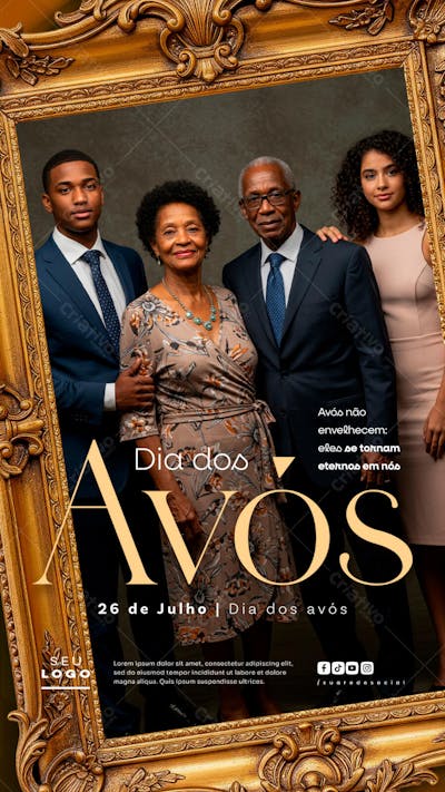 Dia dos Avós 26 de Julho Story social media psd editável (4)