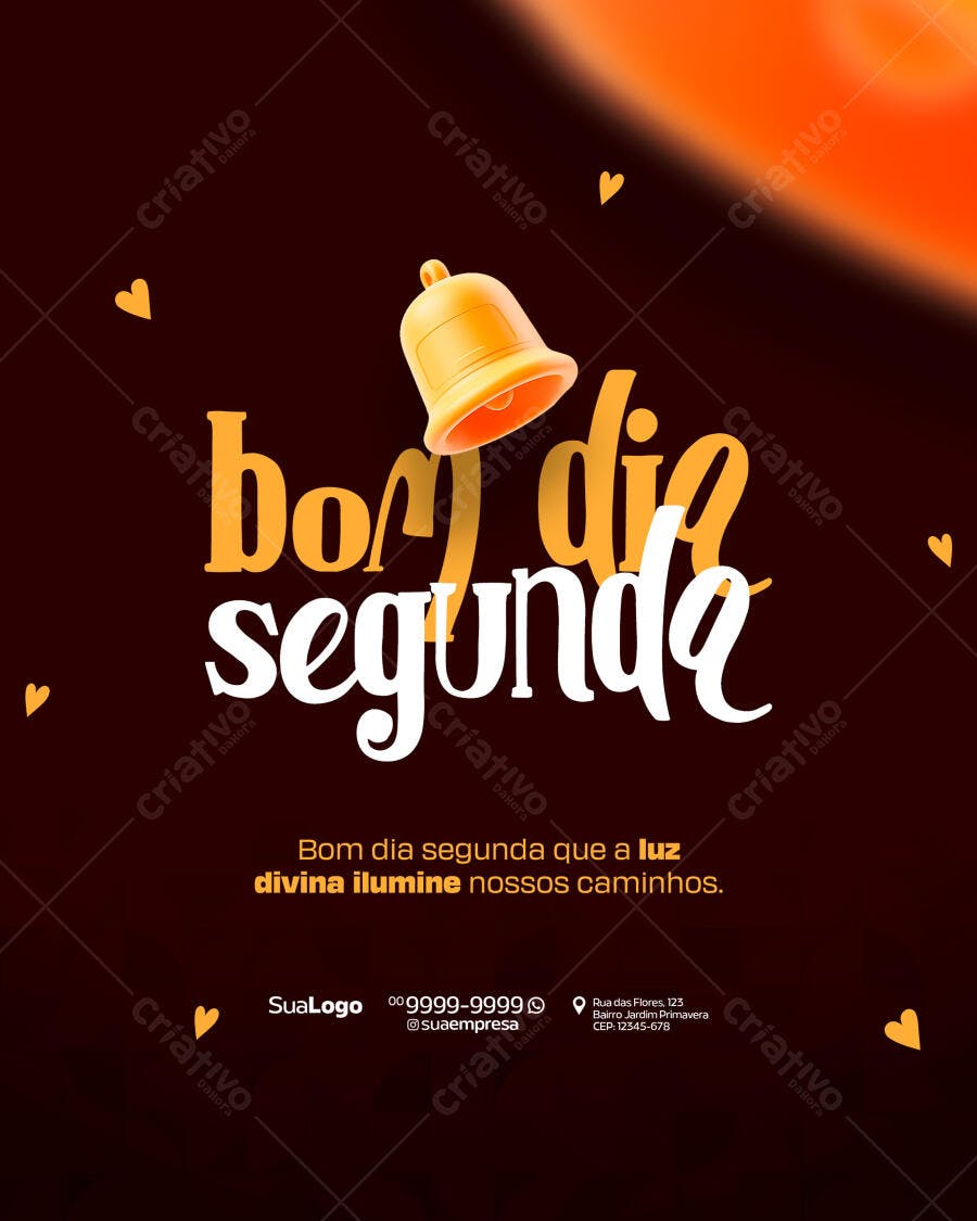 Postagem para Redes Sociais Motivacional PSD Editável