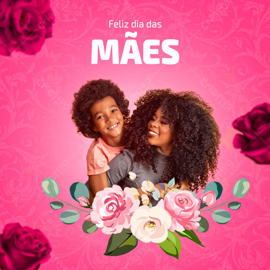 Postagem Dia das Mães PSD Editável