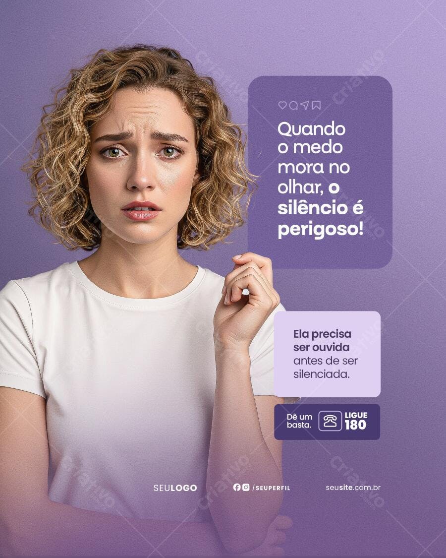 Post para Redes Sociais PSD Editável