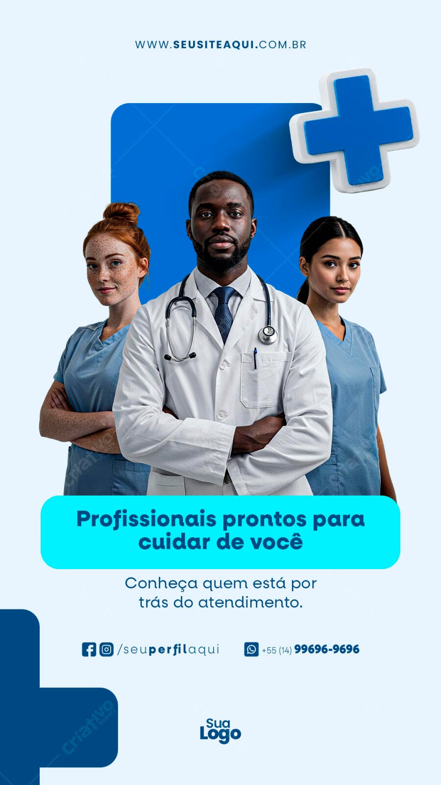 Flyer Médico PSD Editável