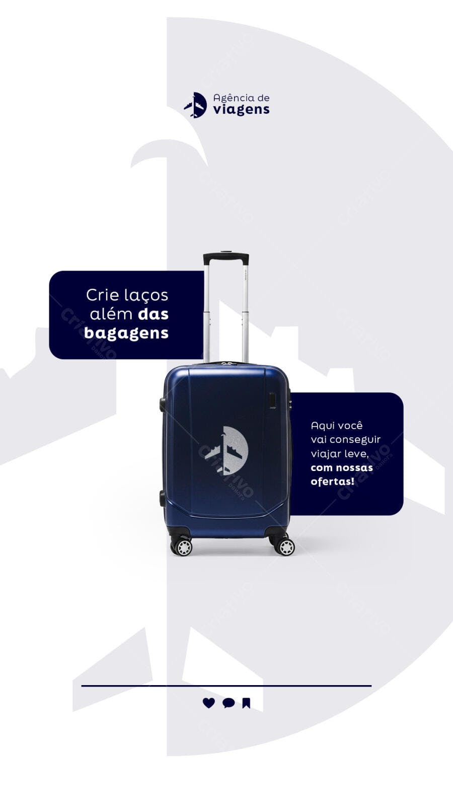 Flyer para Agência de Viagens PSD Editável