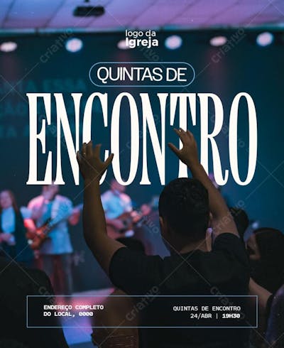 CULTO DE QUINTA | QUINTAS DE ENCONTRO | CULTO GOSPEL