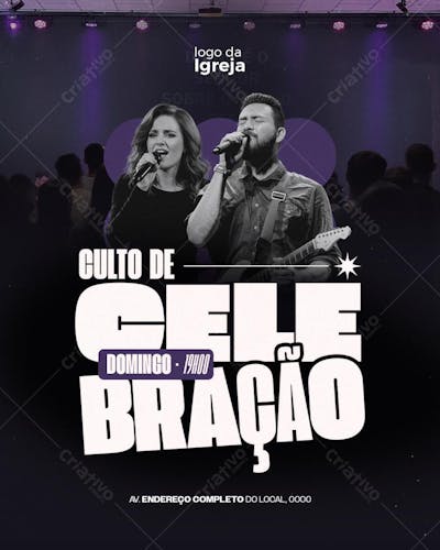 CULTO DE CELEBRAÇÃO | DOMINGO