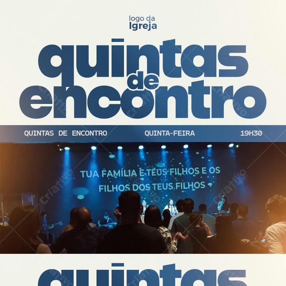 CULTO DE QUINTA | QUINTAS DE ENCONTRO | CULTO GOSPEL
