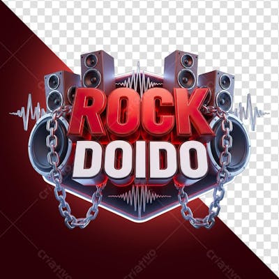 SELO 3D ROCK DOIDO