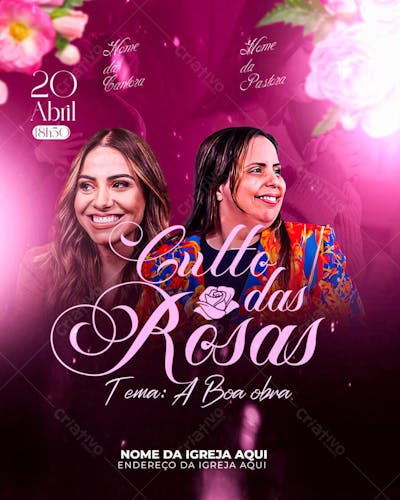 73 - CULTO DAS ROSAS
