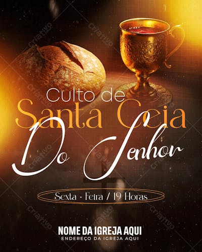 78 - CULTO DE SANTA CEIA DO SENHOR