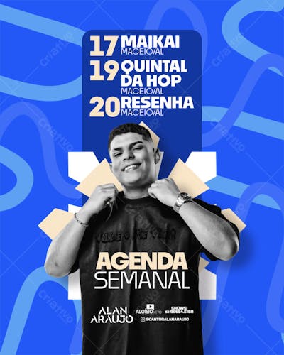 Agenda Semanal - Alan
