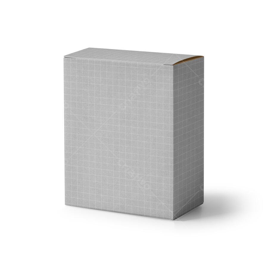 Mockup de Embalagem Minimalista em Tons de Cinza
