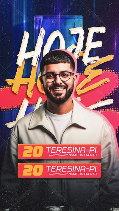 Flyer Agenda Hoje Story PSD Editável03