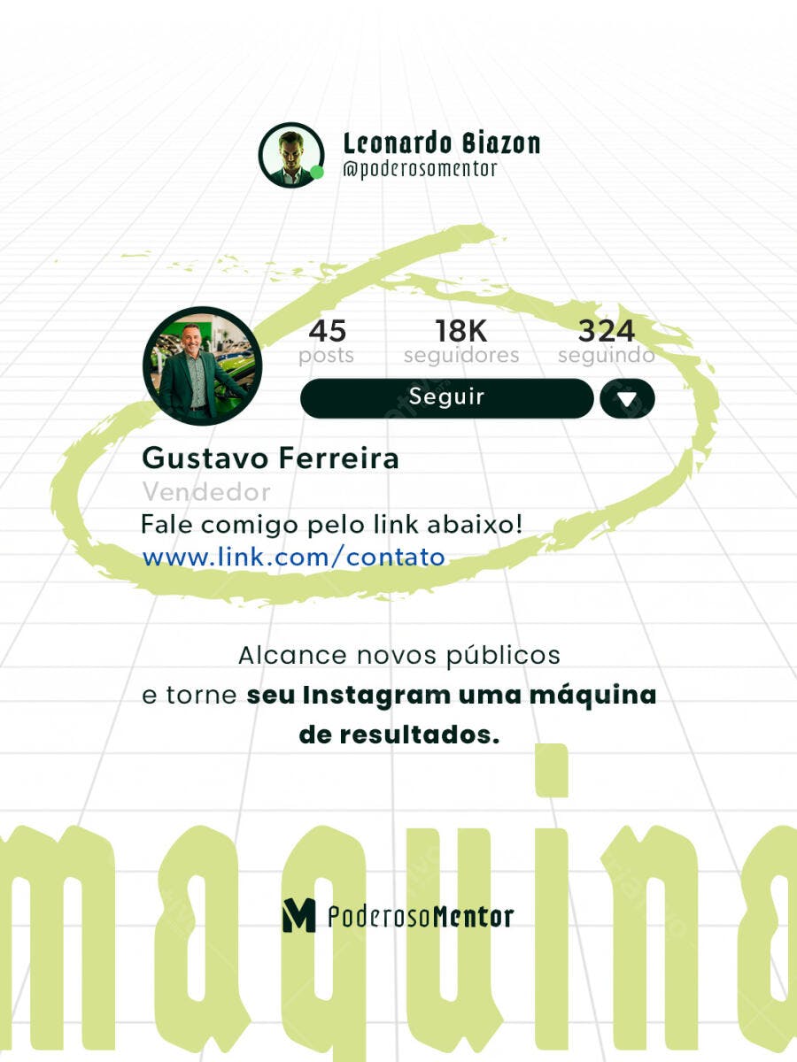 Post para Instagram PSD Editável