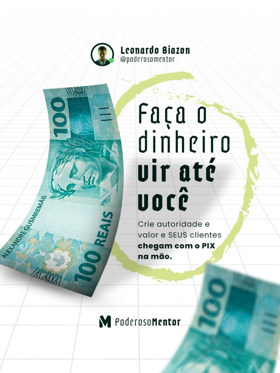 Post para Redes Sociais sobre PIX PSD Editável
