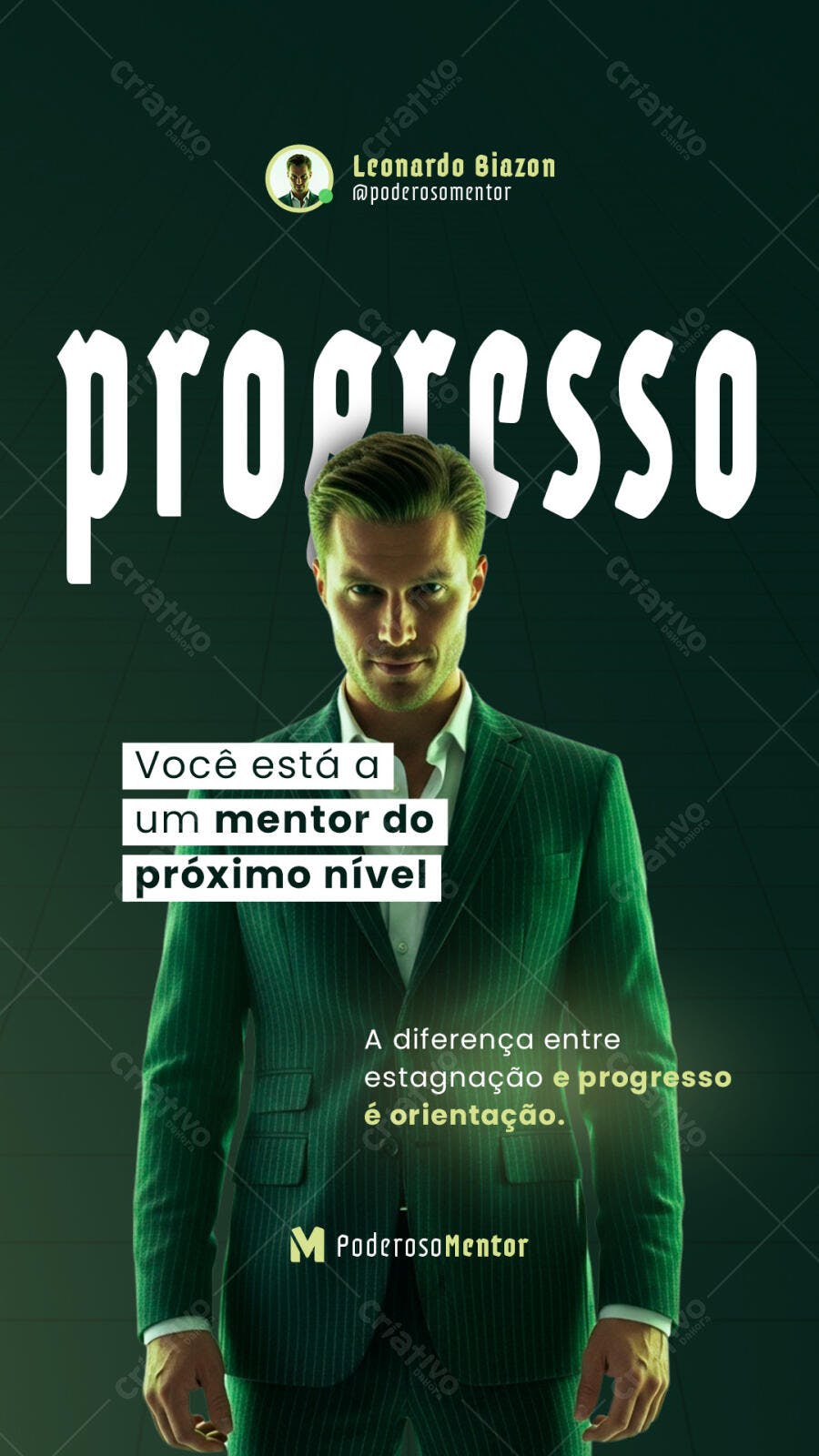 Post para Mentor PSD Editável
