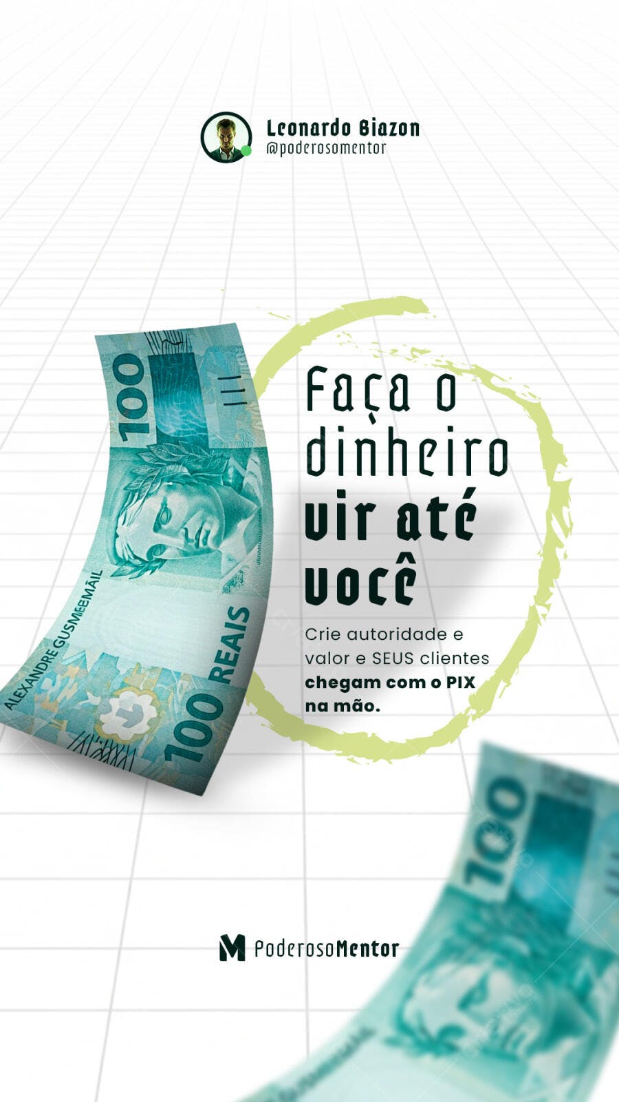 Flyer Financeiro PSD Editável