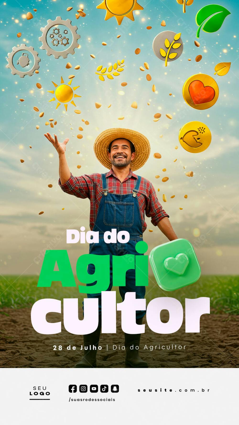 Dia do Agricultor 28 de Julho Story social media psd editável (6)
