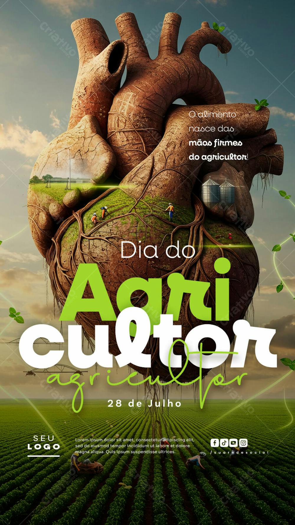 Dia do Agricultor 28 de Julho Story social media psd editável (15)