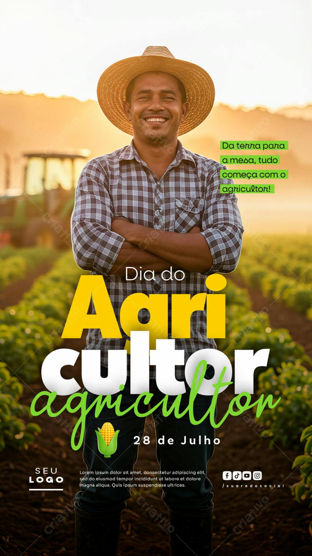 Dia do Agricultor 28 de Julho Story social media psd editável (18)
