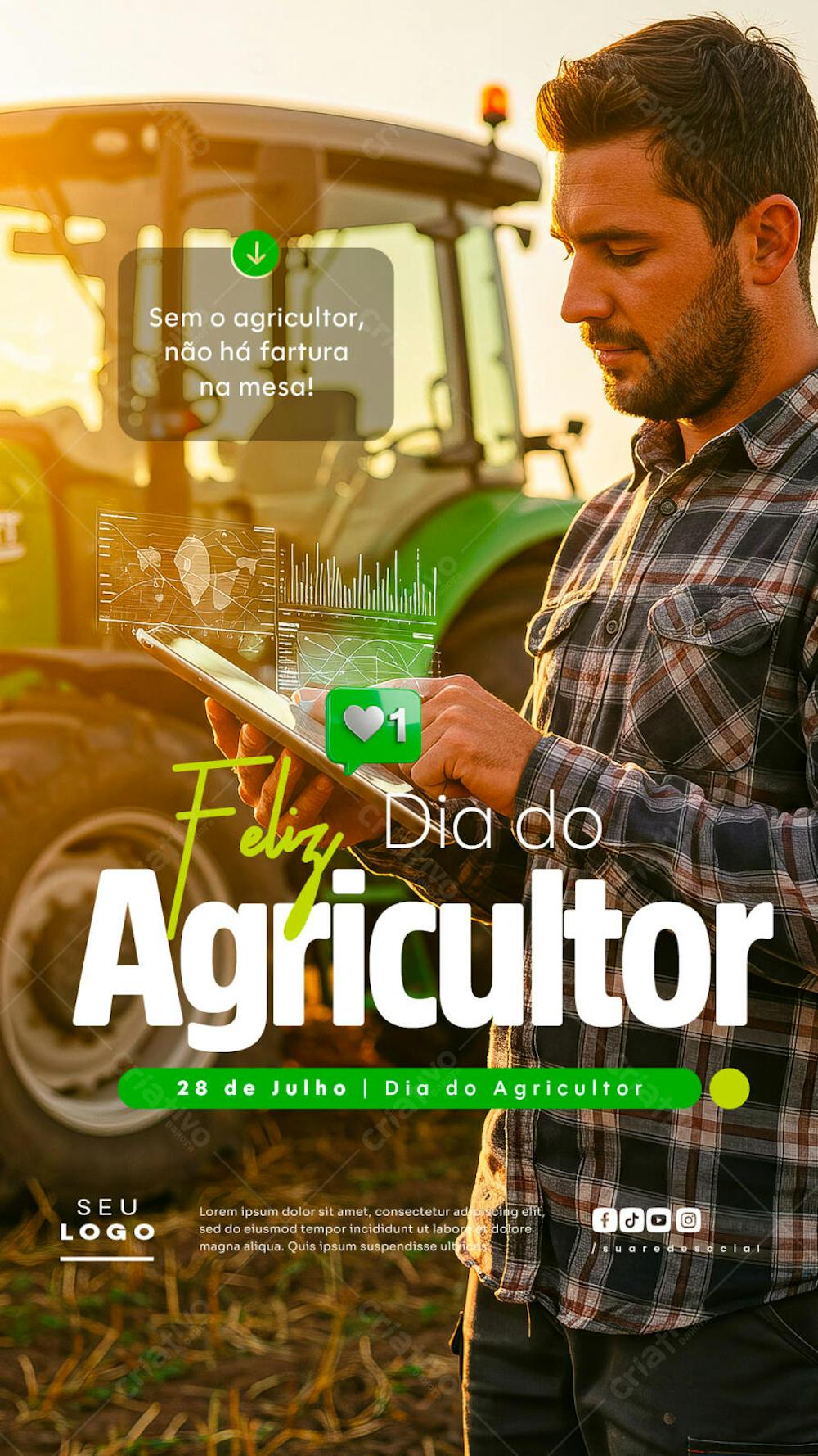 Dia do Agricultor 28 de Julho Story social media psd editável (12)