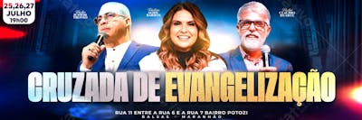 cruzada de evangelização outidoor