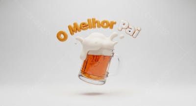 Chopp comemorativo Dia dos Pais
