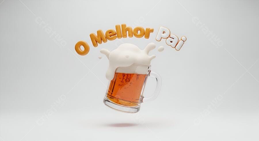 Chopp para o melhor pai dia dos pais
