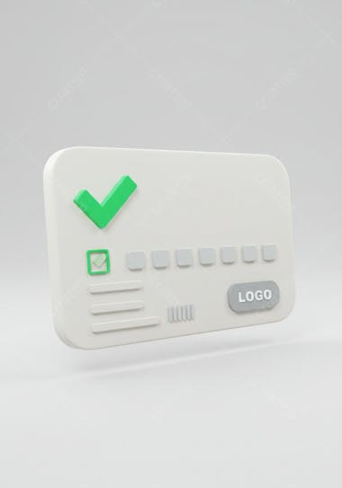 cartão verificado, check (2)