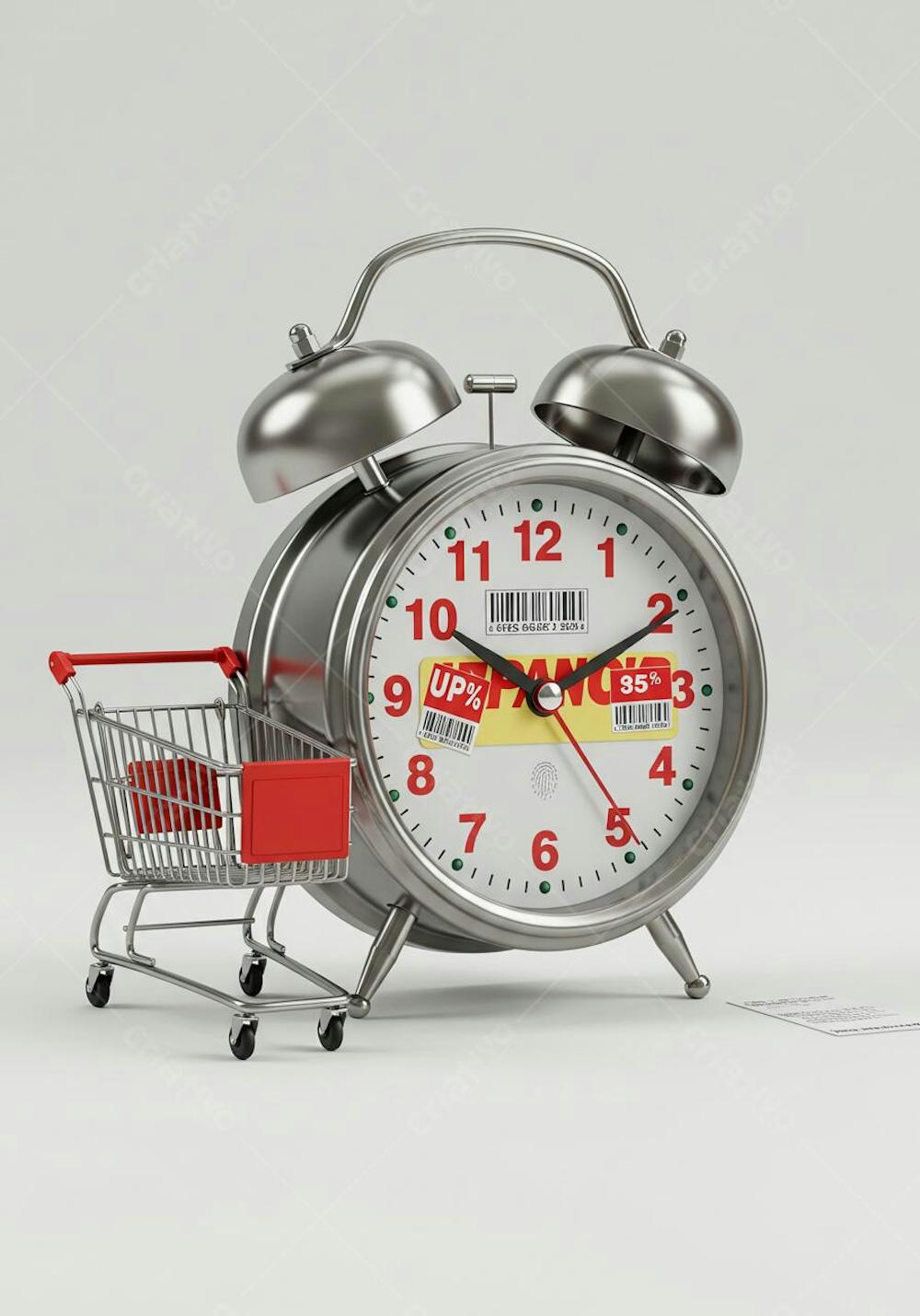 relógio antigo com caracteristicas de supermercado- (1)