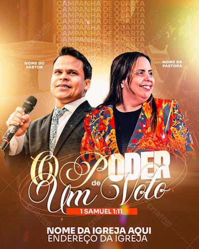 86 - CAMPANHA DE QUARTA  - O PODER DE UM VOTO