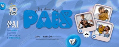 PSD banner social media dia dos pais18