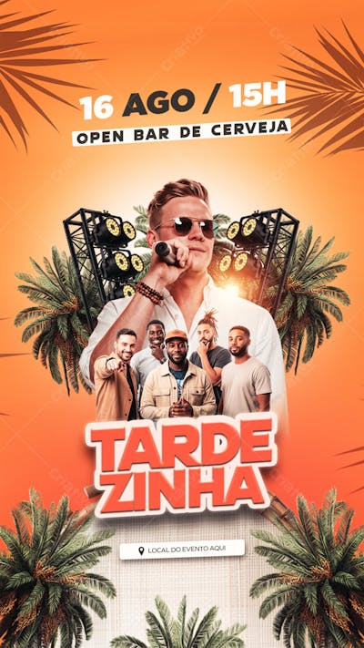 EVENTO SHOW FESTA SUMMER TARDEZINHA STORIES