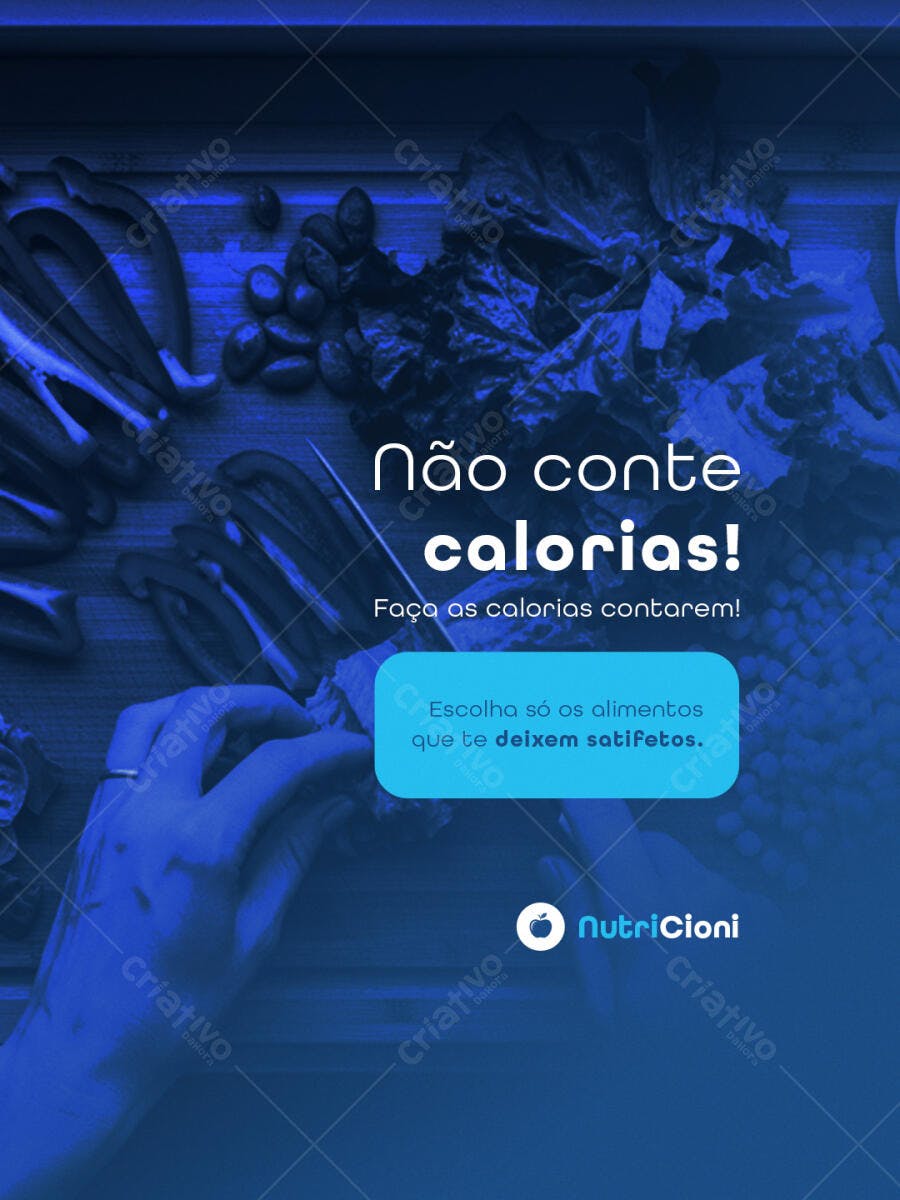 Flyer para Nutricionistas PSD Editável