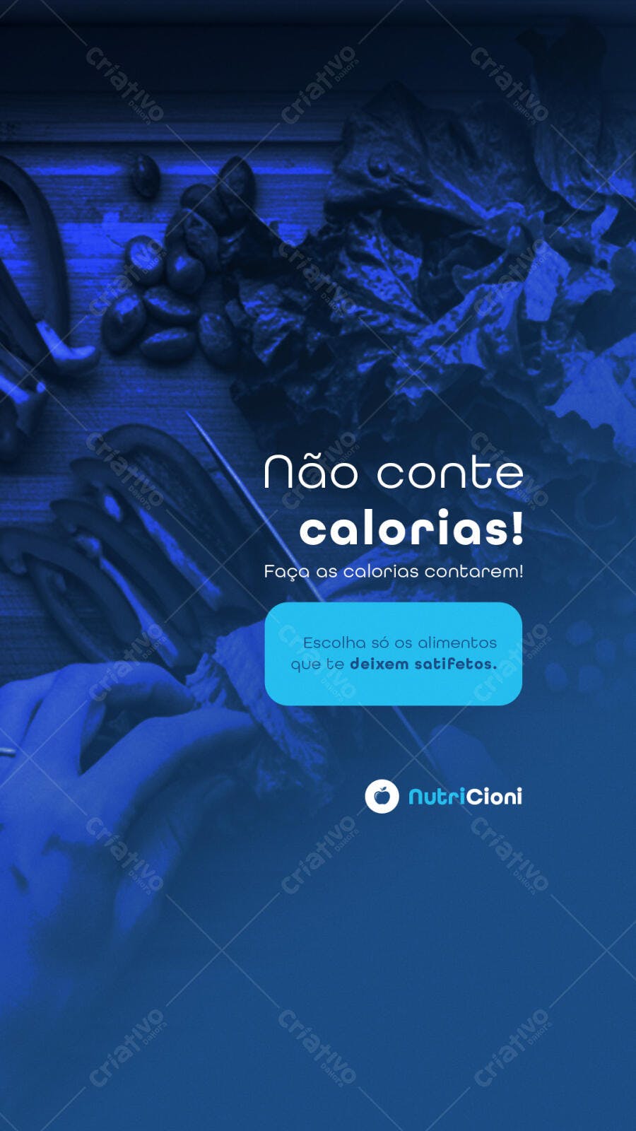 Flyer para Nutricionista PSD Editável