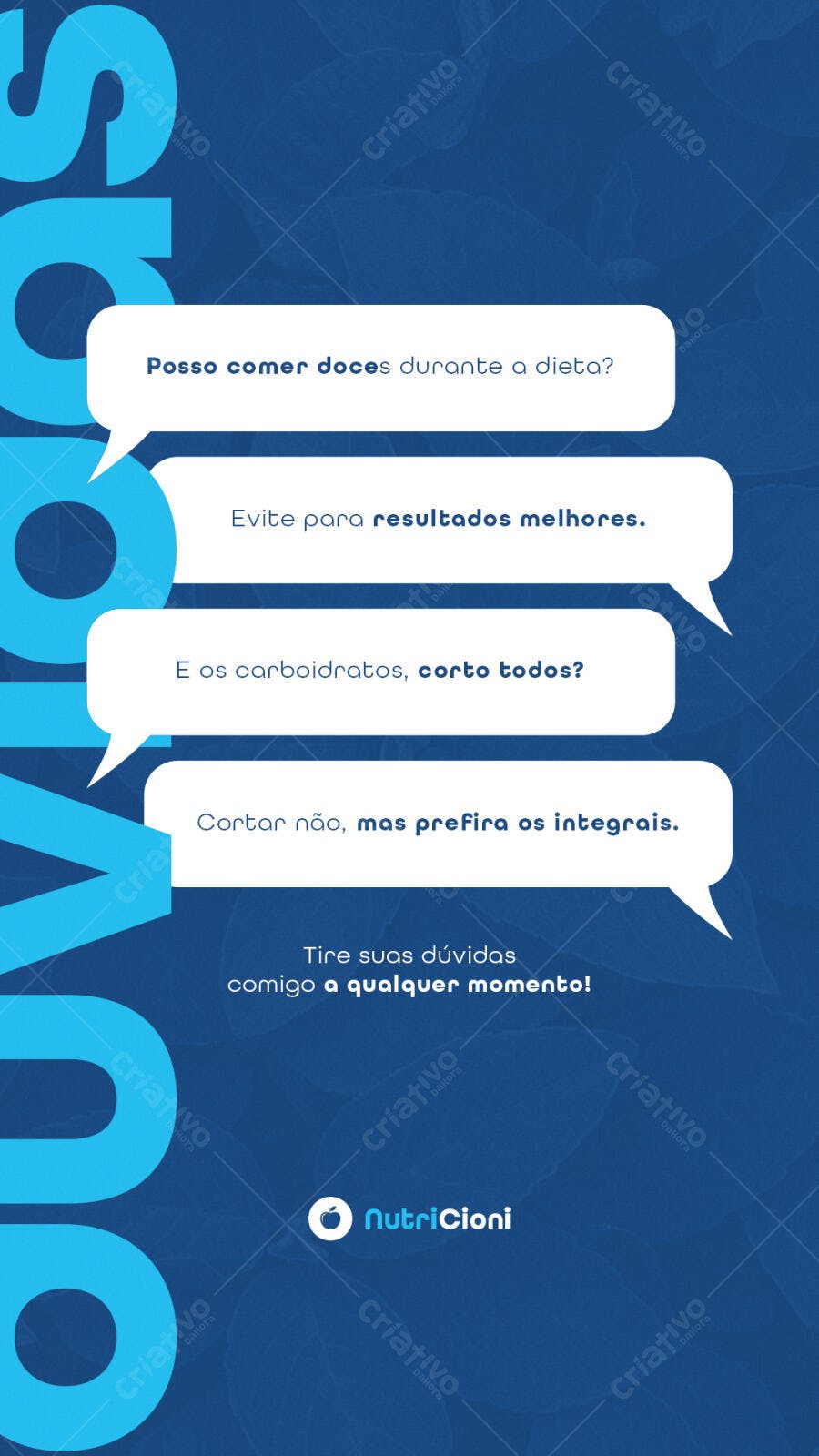 Post para Nutricionista PSD Editável