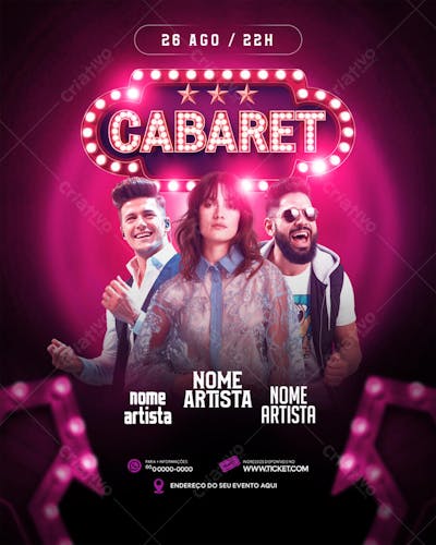 CABARET SHOWS BALADA EVENTOS FESTAS SERTANENJO FEED