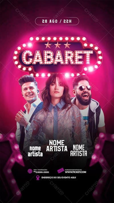 CABARET SHOWS BALADA EVENTOS FESTAS SERTANENJO STORIES