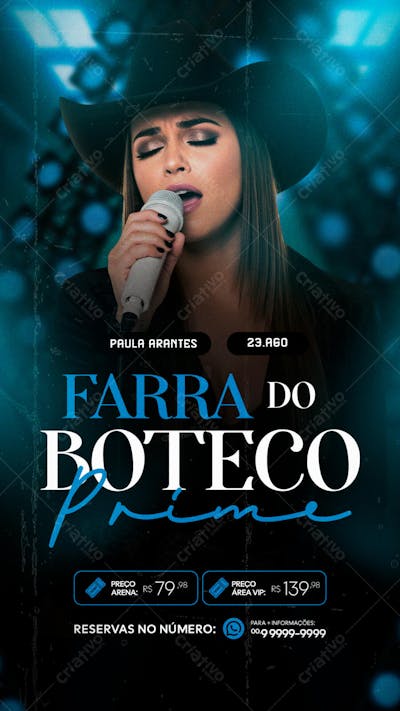 FLYER PARA EVENTO SHOW ARTISTA SERTANEJO PSD EDITÁVEL STORY (11)