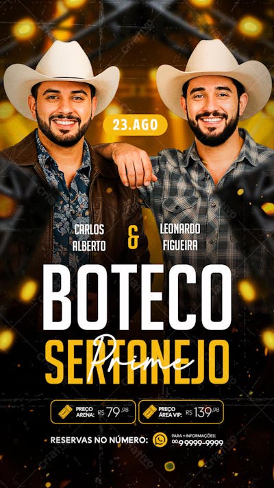 FLYER PARA EVENTO SHOW ARTISTA SERTANEJO PSD EDITÁVEL STORY (5)