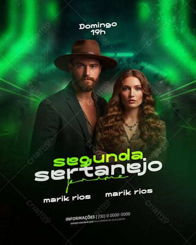 Flyer Eventos Artistas Shows Festa - Social Media PSD Editável (42)