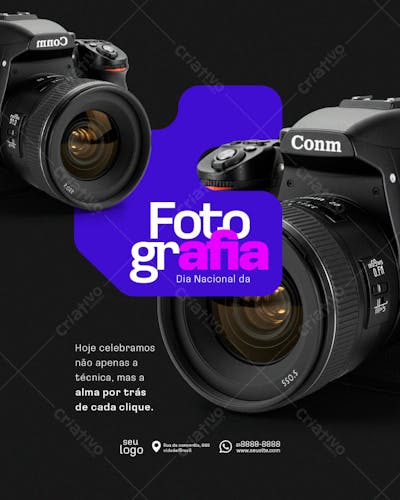 DIA NACIONAL DA FOTOGRAFIA - PSD 02