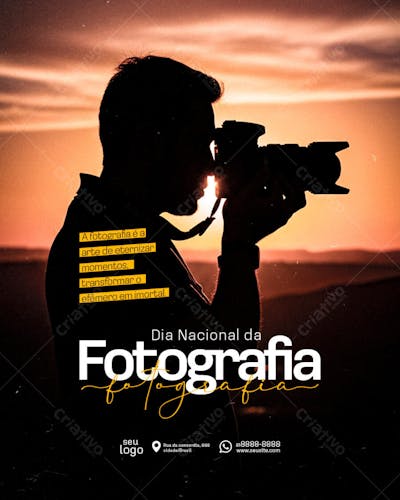 DIA NACIONAL DA FOTOGRAFIA - PSD 01