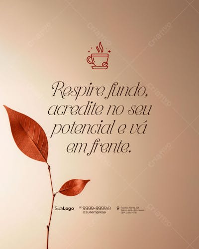 Social Media Frase Motivacional PSD Editável (1)
