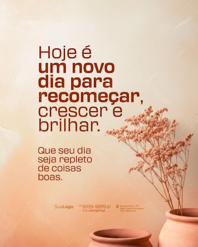 Social Media Frase Motivacional PSD Editável (8)