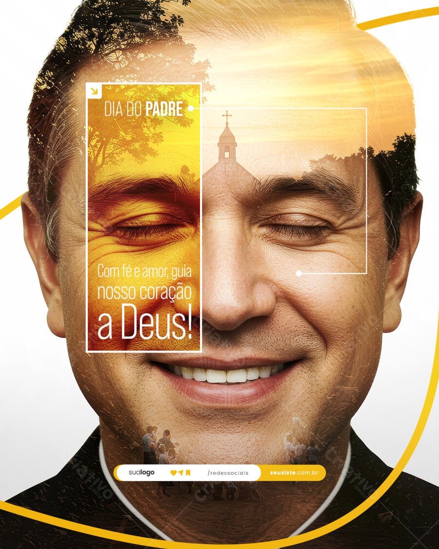 Flyer Dia dos Pais PSD Editável