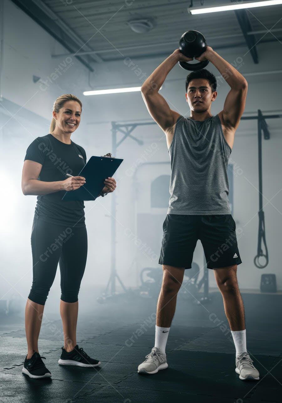 Treino funcional com Kettlebell