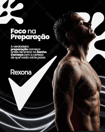 SOCIAL MEDIA CAMPANHA PUBLICITARIA REXONA PSD EDITAVEL FEED 7