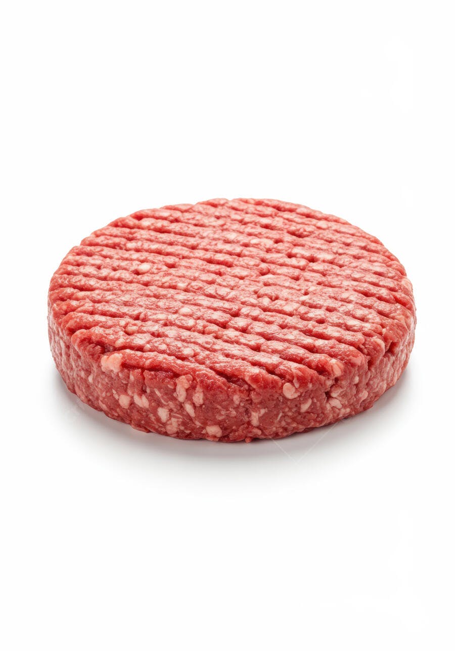 Hambúrguer de Carne cru para churrasco