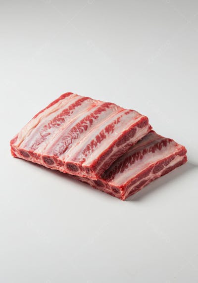 Costela bovina crua inteira