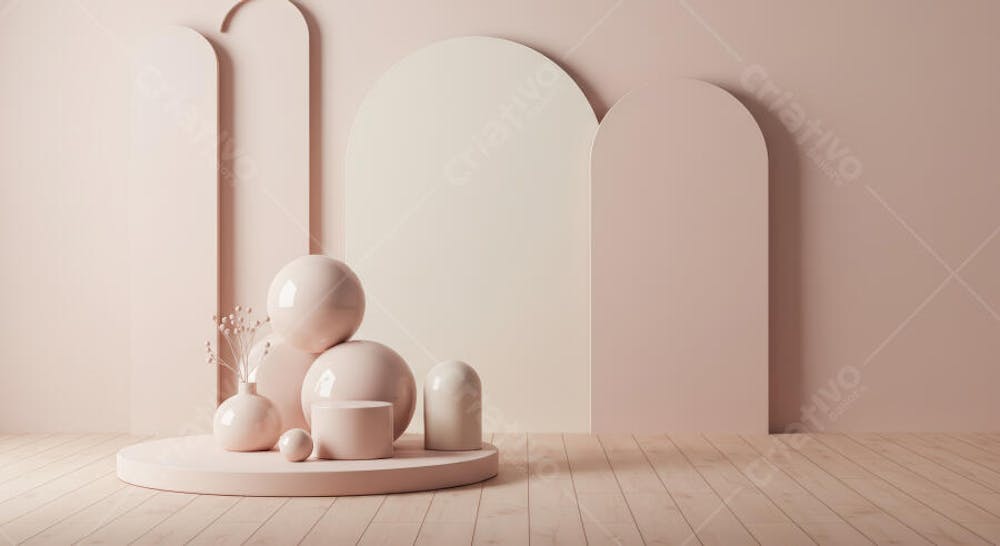 Composição Minimalista com Formas Geométricas (1)