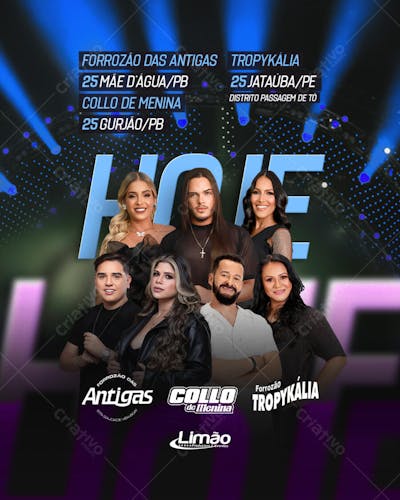 É Hoje 25Jul - Artistas